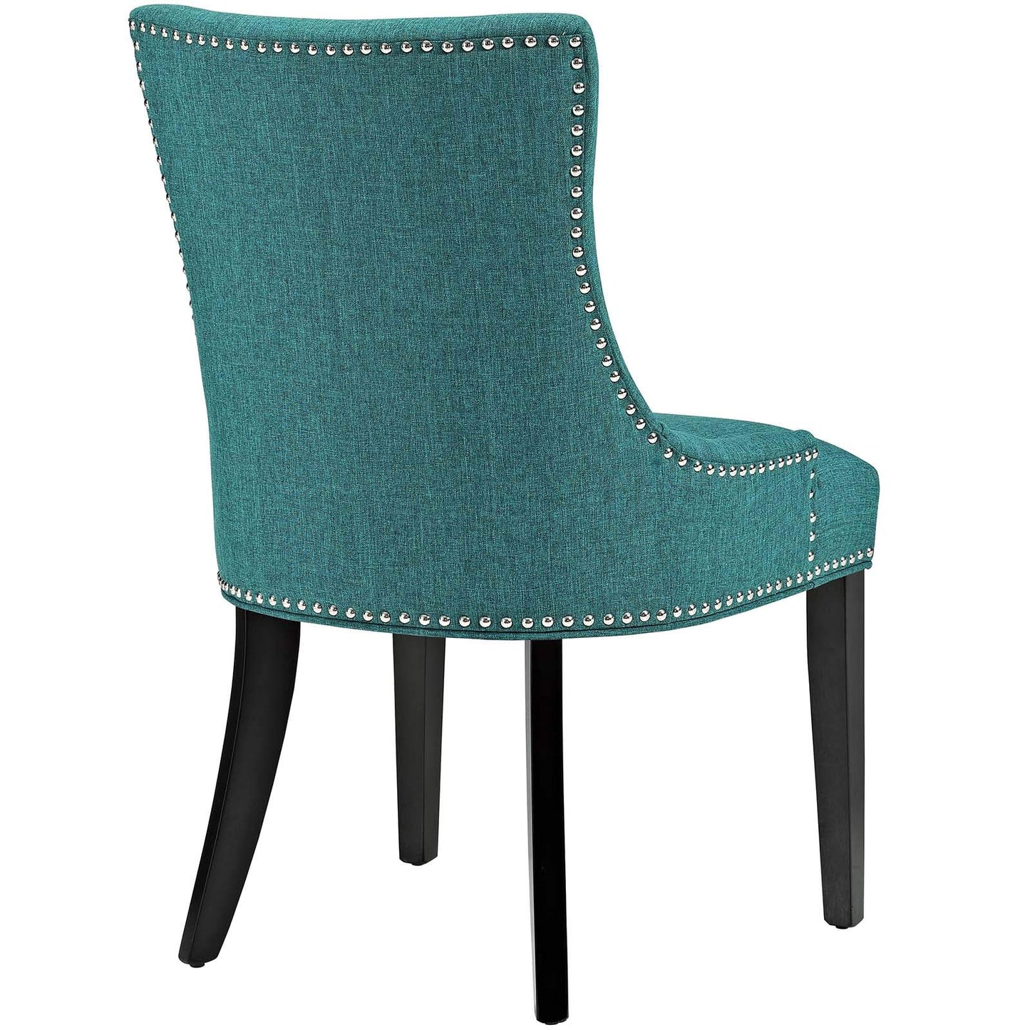home office desk chairs | CasaFoyer Sophisticated Marquis Dining Side Chair Set of 4 | Elegant Hourglass Back | Nailhead Trim | Non-Marking Foot Caps | Tapered Wood Legs | Premium Polyester Fabric | Modern & Traditional Dining Rooms | casafoyer.myshopify.com