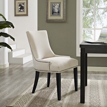 home office desk chairs | CasaFoyer Marquis Dining Side Chair | Elegant Hourglass Back | Nailhead Trim | Non-Marking Foot Caps | Tapered Wood Legs | Padded Seat | Premium Polyester Fabric | Ideal for Modern & Traditional Dining Rooms | casafoyer.myshopify.com