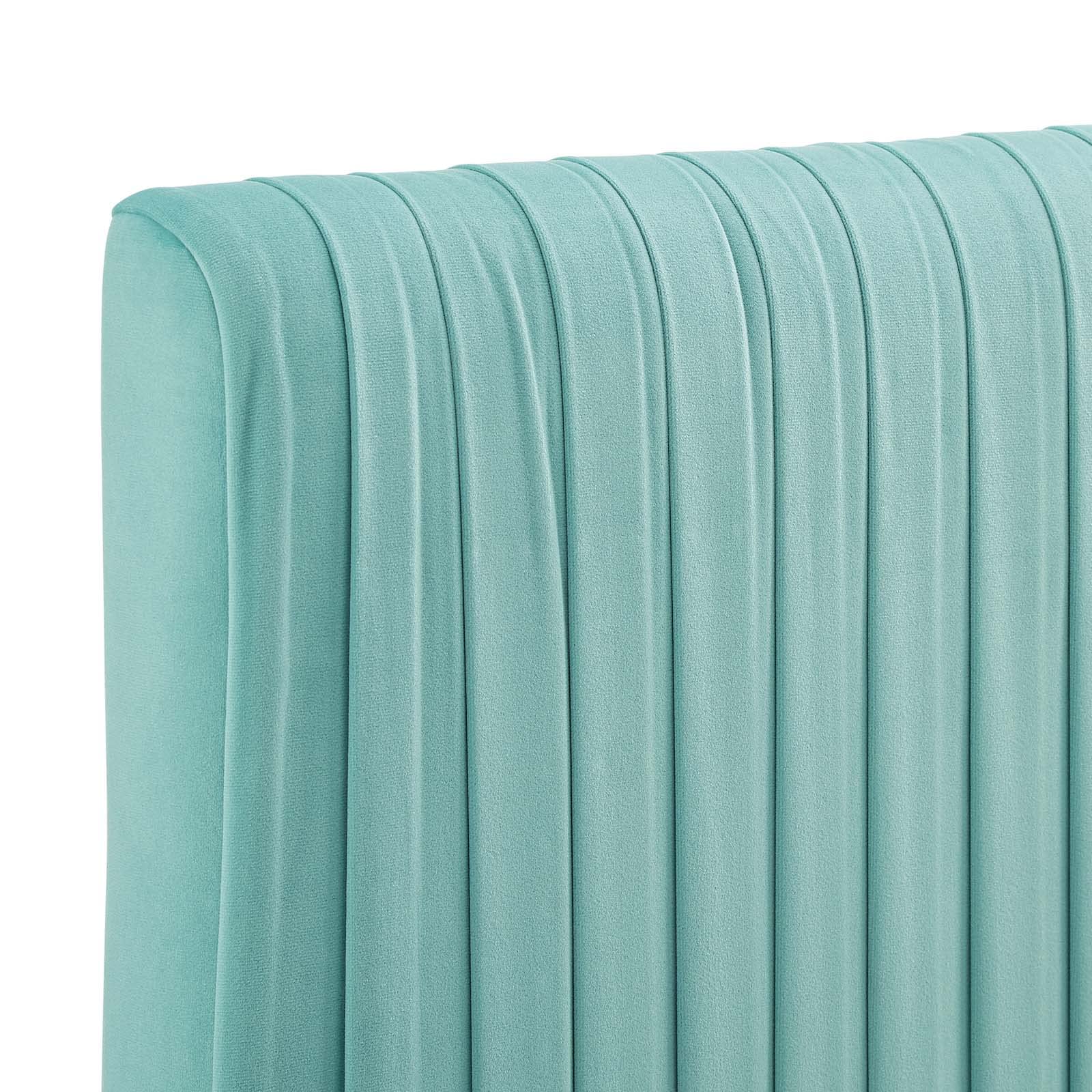 headboards | CasaFoyer Eloise Channel Tufted Performance Velvet King/California King Headboard | Vintage Modern Elegance | Opulent Velvet Texture | Height-Adjustable | Easy Assembly | casafoyer.myshopify.com