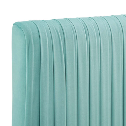 headboards | CasaFoyer Eloise Channel Tufted Performance Velvet King/California King Headboard | Vintage Modern Elegance | Opulent Velvet Texture | Height-Adjustable | Easy Assembly | casafoyer.myshopify.com