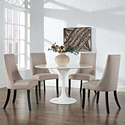 Sofa & chair Sets | Reverie Dining Chair Set of 4 | Flawless & Captivating | Elegant Curves | Sturdy Parawood Legs | Plush Foam Padding | Subtle Sophistication | Harmonious Aesthetic | casafoyer.myshopify.com