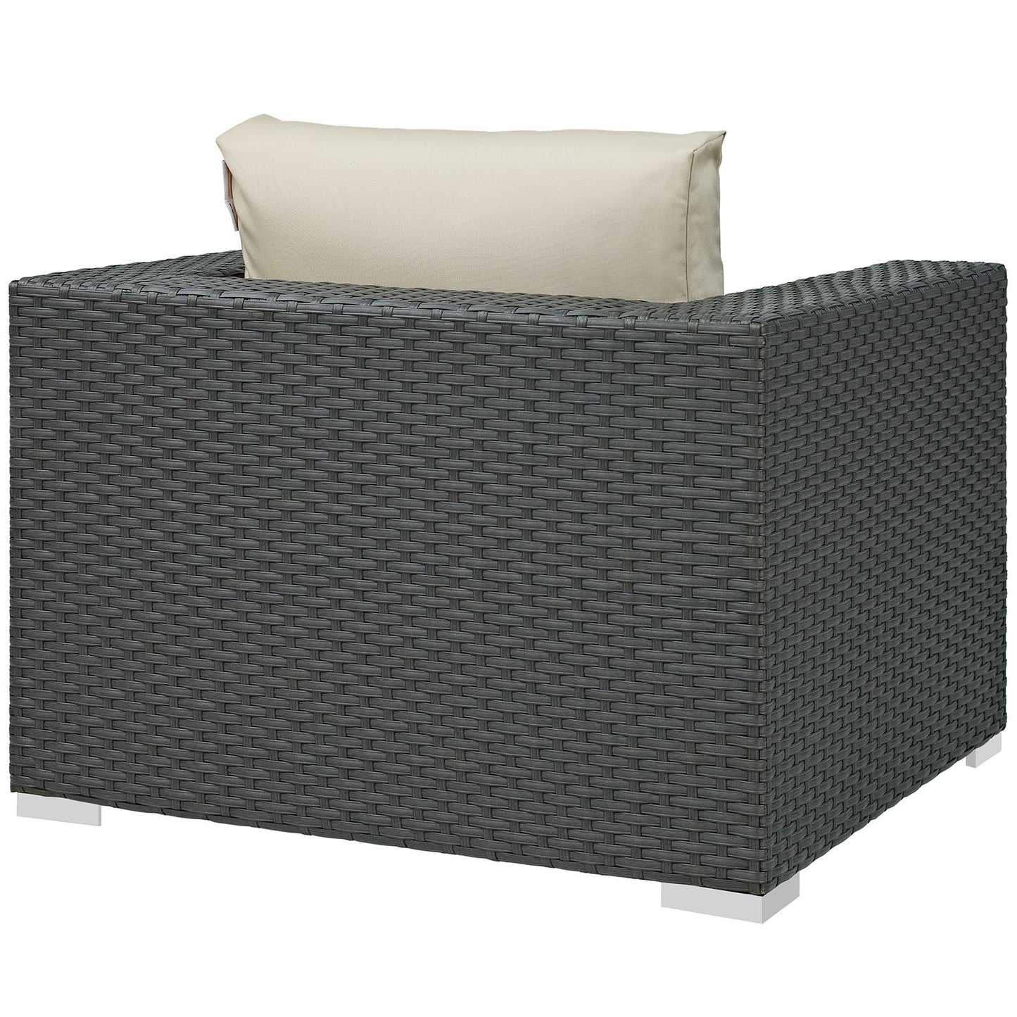 Patio Furniture Sets | Sojourn Outdoor Patio Arm Chair | Sturdy & Versatile Seating | Sunbrella Cushions | Synthetic Rattan Weave | UV Protection | Aluminum Frame | casafoyer.myshopify.com