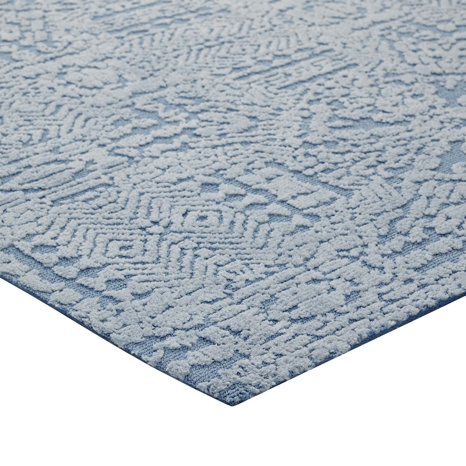 Carpet & Rugs | CasaFoyer Javiera Contemporary Moroccan Area Rug | Soft Polyester Microfiber | Durable Jute Bottom | Non-Shedding | Stain-Resistant | 8x10 Size | casafoyer.myshopify.com