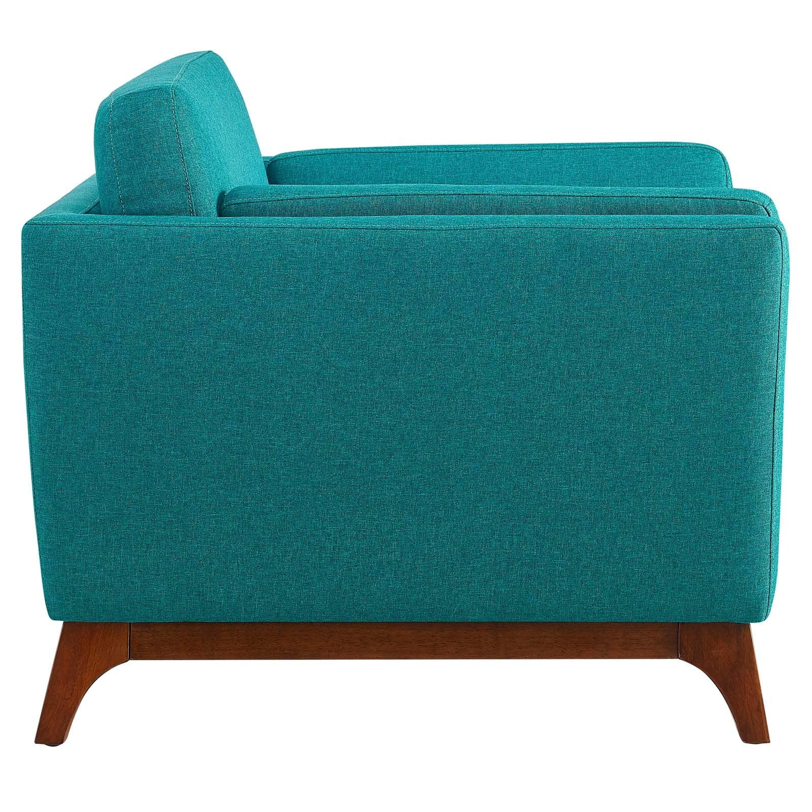 home office desk chairs | CasaFoyer Chance Upholstered Fabric Armchair | Mid-Century Charm | Flared Arms | Plush Comfort | Machine-Washable Covers | Solid Wood Frame | Non-Marking Foot Caps | 331 lbs Weight Capacity | casafoyer.myshopify.com