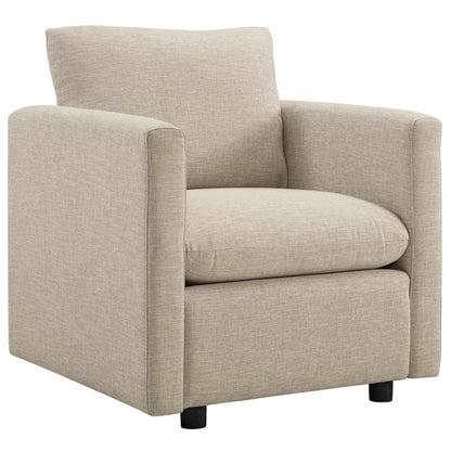 kitchen and dining room sets | CasaFoyer Activate Armchair Set of 2 | Cozy Modern Chairs | Dense Foam Padding | Soft Polyester Fabric | Black Wood Legs | Conveniently Shipped | Holds up to 441 lbs | Perfect for Family Room, Apartment, Office | casafoyer.myshopify.com