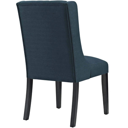 home office desk chairs | CasaFoyer Baronet Dining Chair Set of 4 | Exquisite Button Tufted Design | Premium Fabric Upholstery | Solid Wood Frame | Contemporary Elegance | casafoyer.myshopify.com