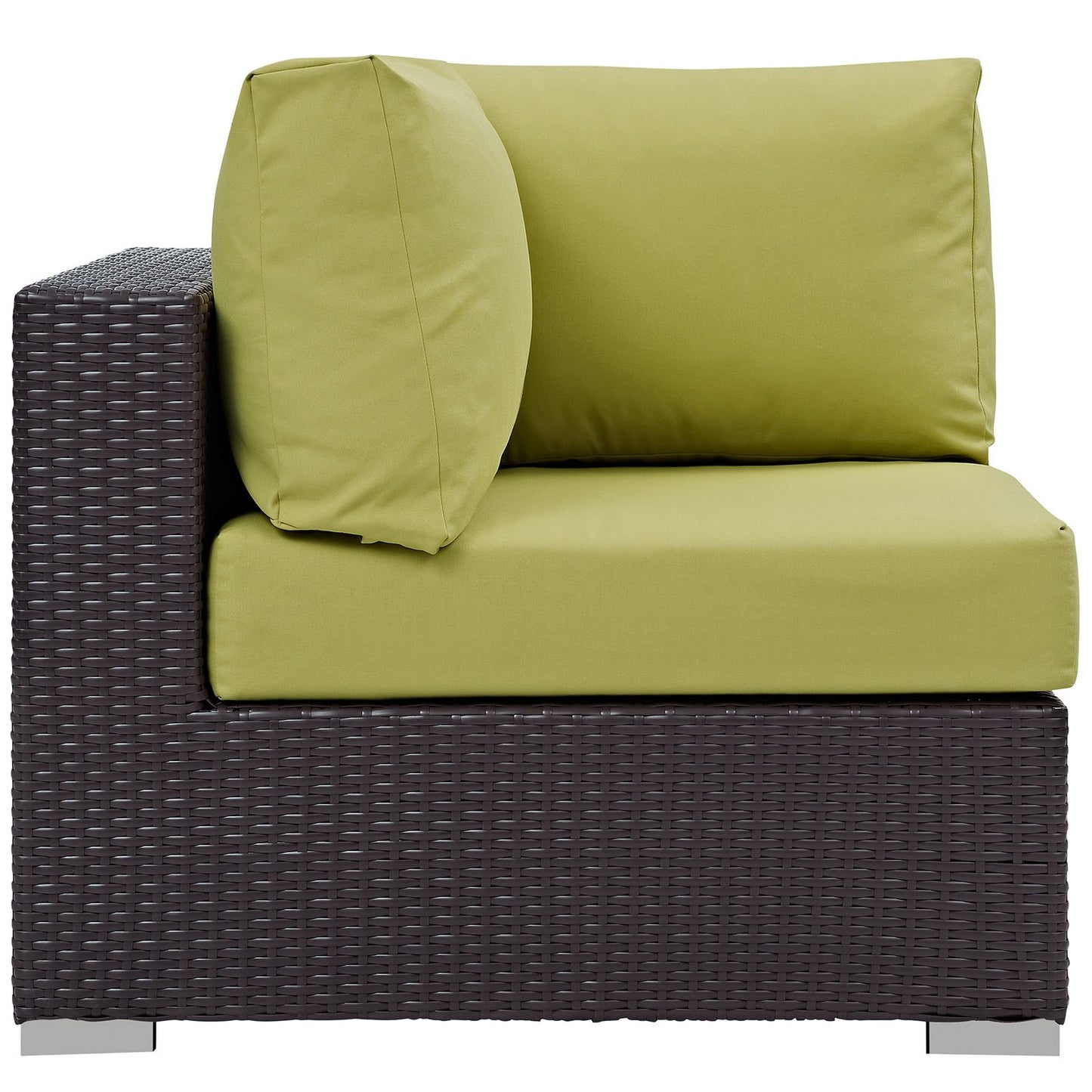 Patio Furniture Sets | Convene Outdoor Sectional Corner Chair | Durable Rattan & Aluminum Frame | All-Weather Cushions | Perfect for Patio, Backyard, Poolside | casafoyer.myshopify.com