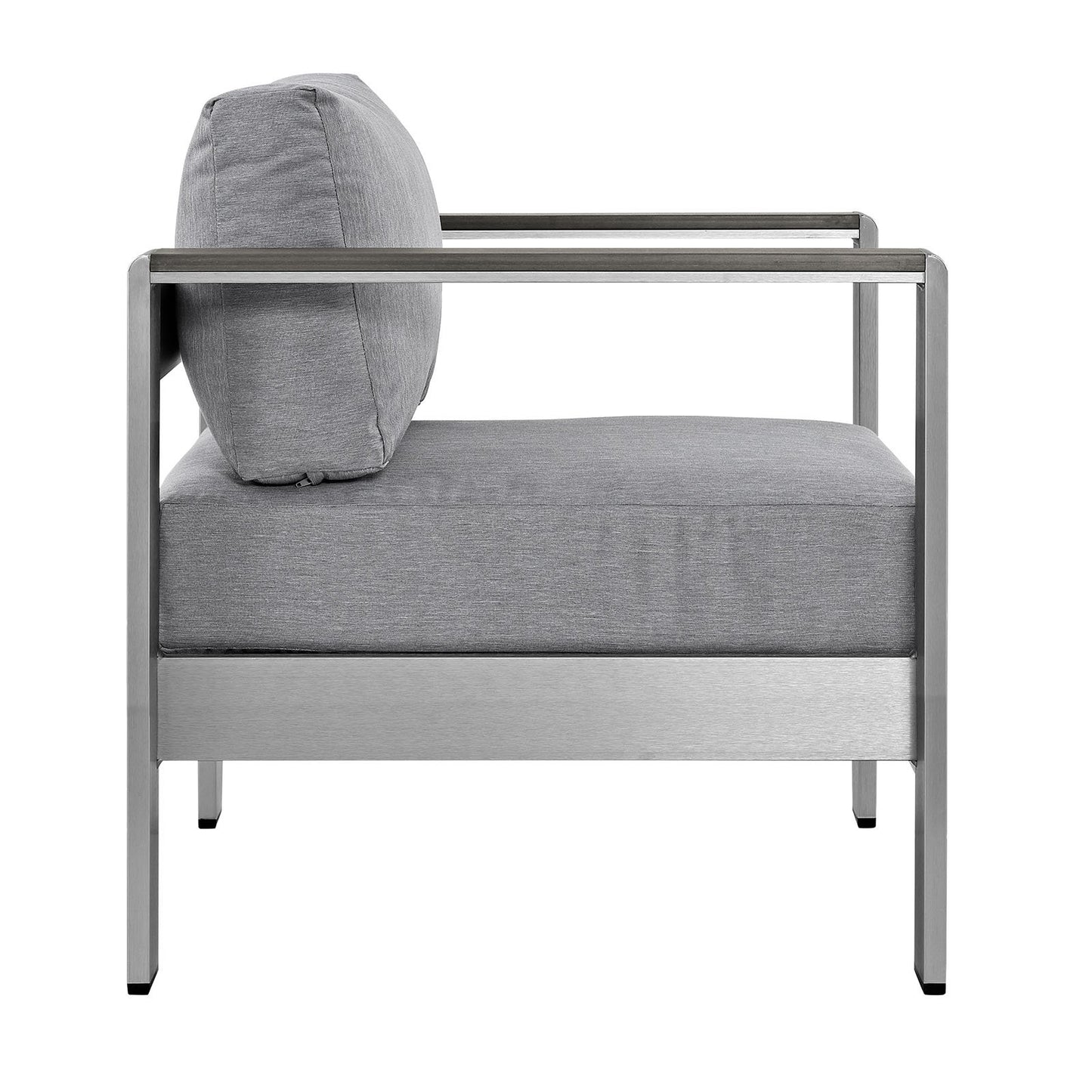 patio bistro sets | CasaFoyer Shore Outdoor Patio Arm Chair | Durable Aluminum Frame | Weather-Resistant Fabric | Stylish & Reliable | Set of 1 | casafoyer.myshopify.com