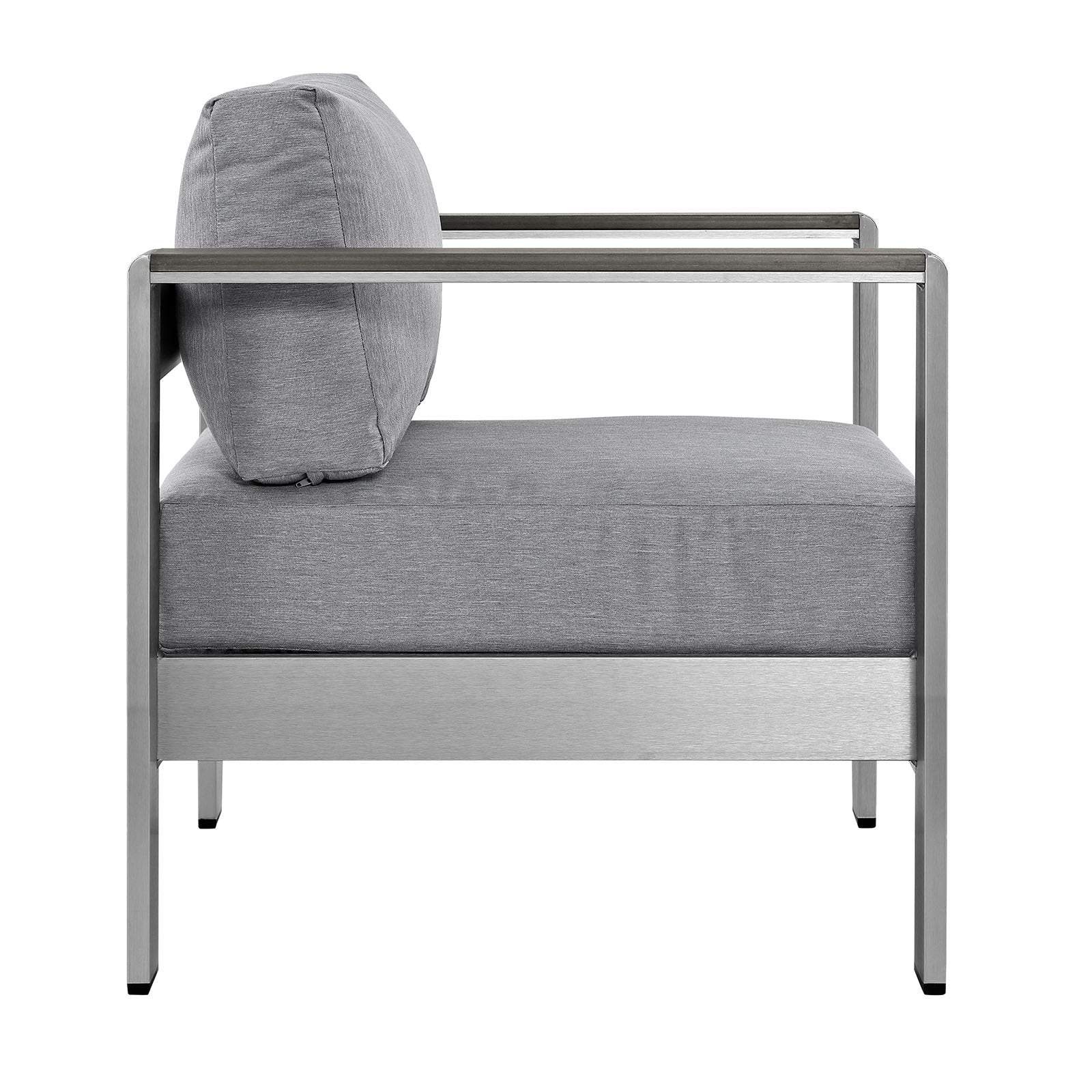 patio bistro sets | CasaFoyer Shore Outdoor Patio Arm Chair | Durable Aluminum Frame | Weather-Resistant Fabric | Stylish & Reliable | Set of 1 | casafoyer.myshopify.com