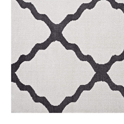 area rugs | CasaFoyer Marja Moroccan Trellis Area Rug | Elegant Lattice Design | Soft Polyester Microfiber | Durable Jute Bottom | Minimal Shedding | Stain-Resistant | Easy to Maintain | 8x10 Size | casafoyer.myshopify.com