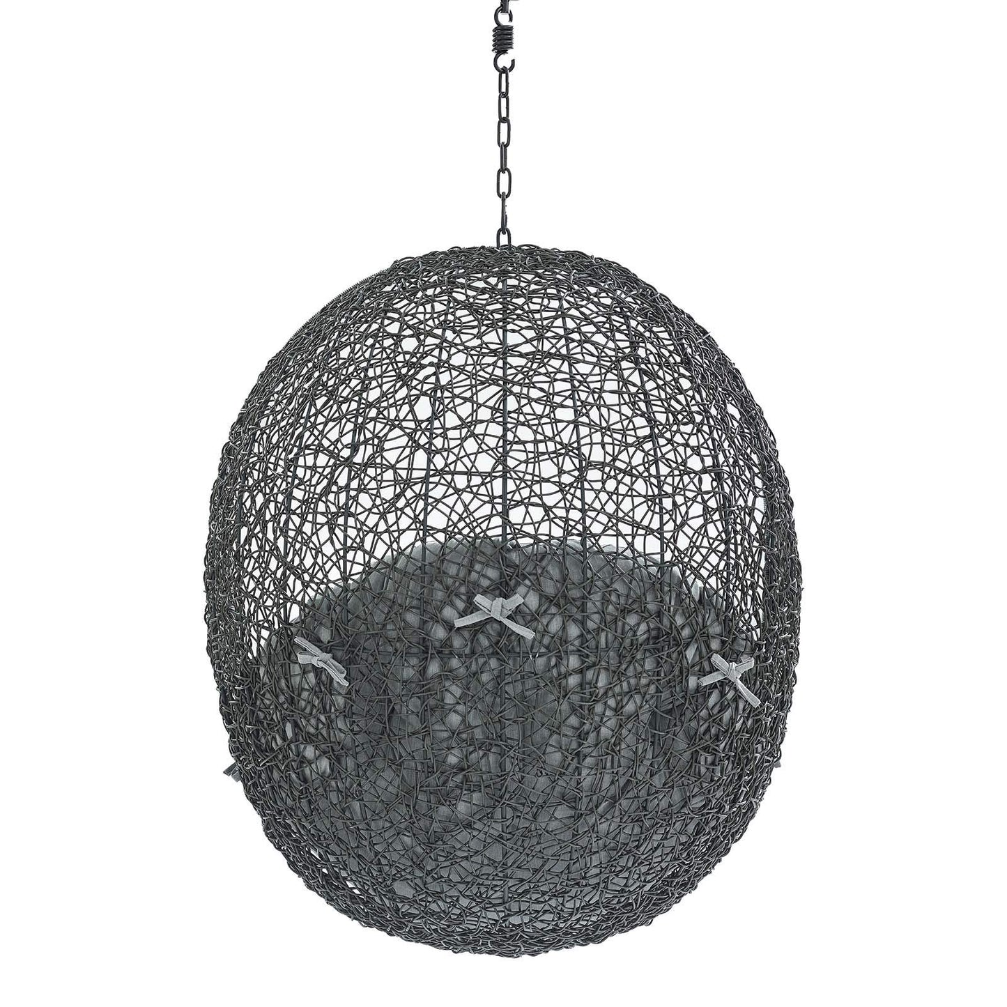 porch swings | Ergode Hide Outdoor Patio Swing Chair | Sunbrella Fabric Cushion | Durable Steel Frame | Perfect for Patio, Backyard, Porch, Poolside | Indoor/Outdoor Use | Gray | casafoyer.myshopify.com