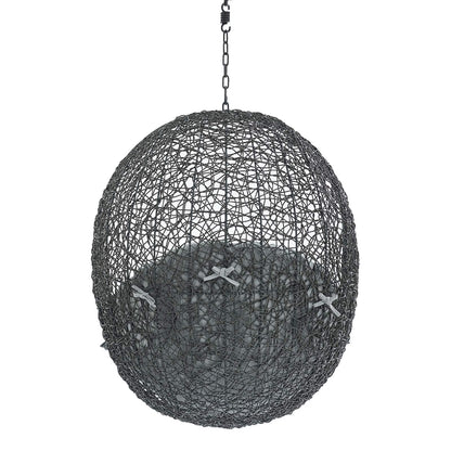 porch swings | Ergode Hide Outdoor Patio Swing Chair | Sunbrella Fabric Cushion | Durable Steel Frame | Perfect for Patio, Backyard, Porch, Poolside | Indoor/Outdoor Use | Gray | casafoyer.myshopify.com