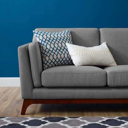 sofas | CasaFoyer Chance Upholstered Fabric Sofa | Timeless Mid-Century Charm | Sleek Design | Plush Comfort | Machine-Washable Covers | Solid Wood Frame | Versatile Seating | casafoyer.myshopify.com