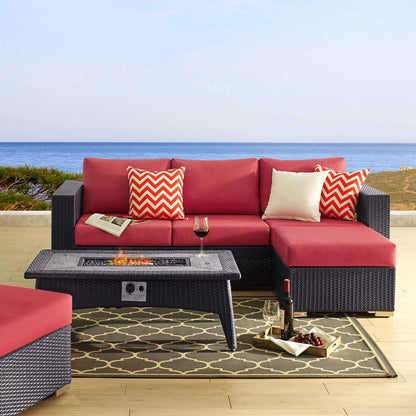 fire pits | Ergode Convene Outdoor Patio Furniture Set | Fire Table | Stylish Aluminum Frames | Water & UV-Resistant Cushions | CSA Certified Propane Gas Fire Pit | Perfect for Entertaining & Relaxation | casafoyer.myshopify.com