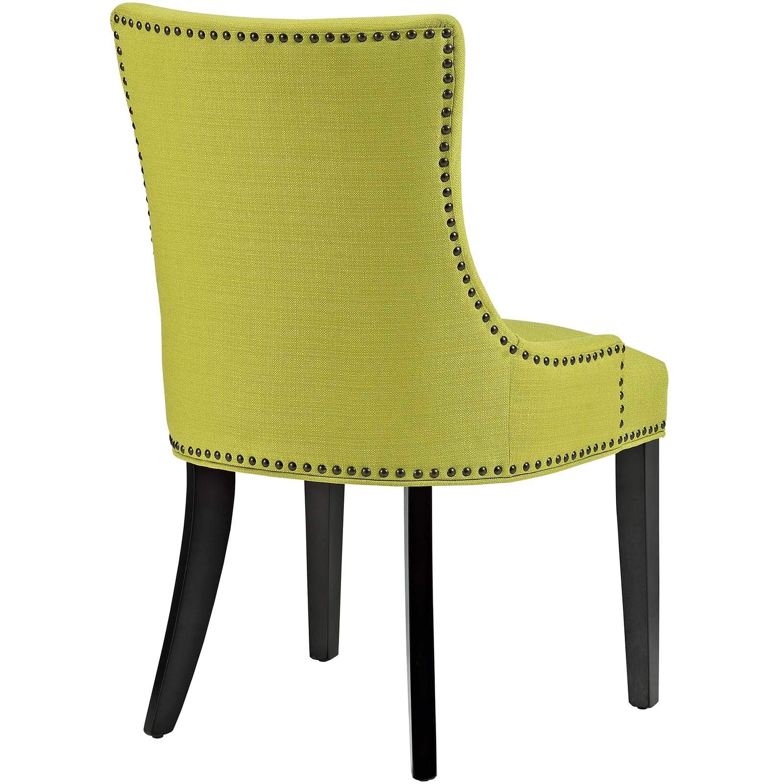 home office desk chairs | CasaFoyer Marquis Dining Side Chair Set of 4 | Elegant Hourglass Back | Nailhead Trim | Non-Marking Foot Caps | Tapered Wood Legs | Padded Seat | Premium Polyester Fabric | casafoyer.myshopify.com