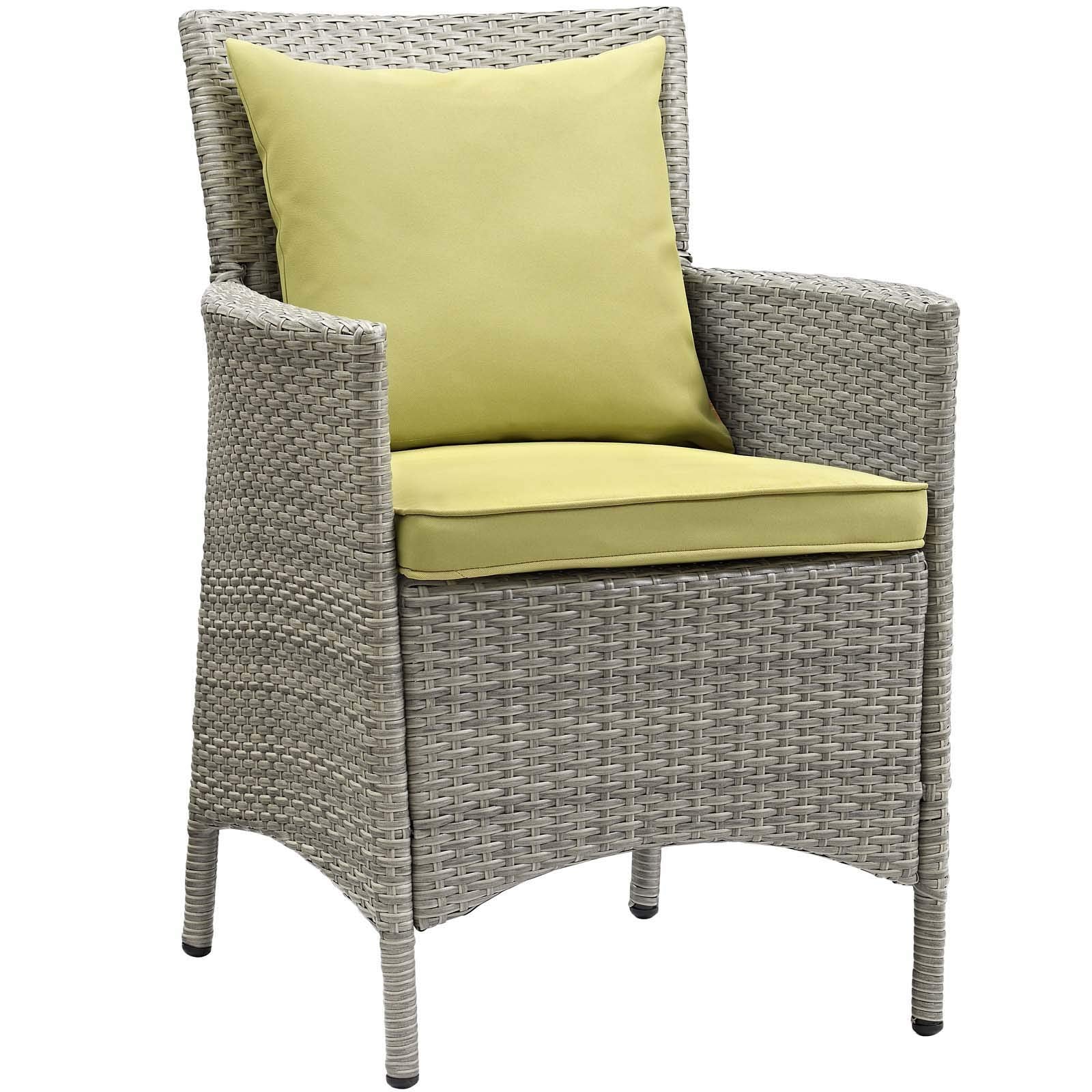 kitchen and dining room sets | CasaFoyer Conduit 7 Piece Outdoor Patio Dining Set | Transitional Style | UV-Resistant Wicker Rattan | Tempered Glass Tabletop | Comfortable Cushions | casafoyer.myshopify.com