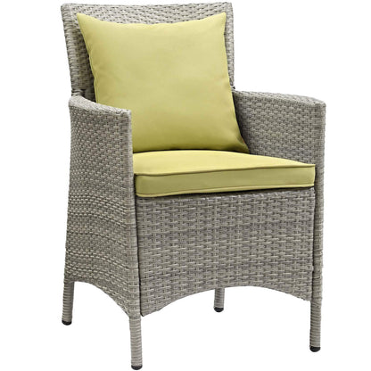 kitchen and dining room sets | CasaFoyer Conduit 7 Piece Outdoor Patio Dining Set | Transitional Style | UV-Resistant Wicker Rattan | Tempered Glass Tabletop | Comfortable Cushions | casafoyer.myshopify.com