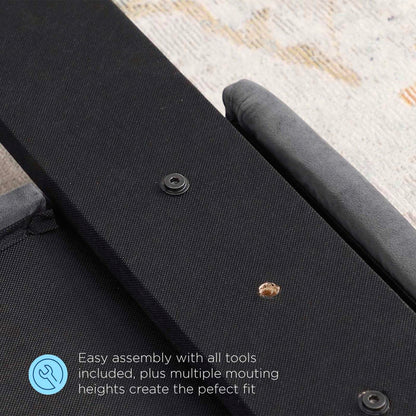Bed | CasaFoyer Juliet Tufted Performance Velvet Full/Queen Headboard | Vintage Elegance | Diamond Button Tufting | Plush Padding | Stain-Resistant | Height-Adjustable | casafoyer.myshopify.com