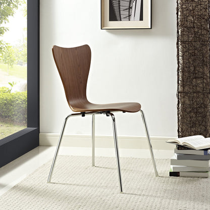 home office desk chairs | CasaFoyer Ernie Chair | Minimalist Design | Comfortable Seating | Dining or Home Office | Walnut Finish | casafoyer.myshopify.com