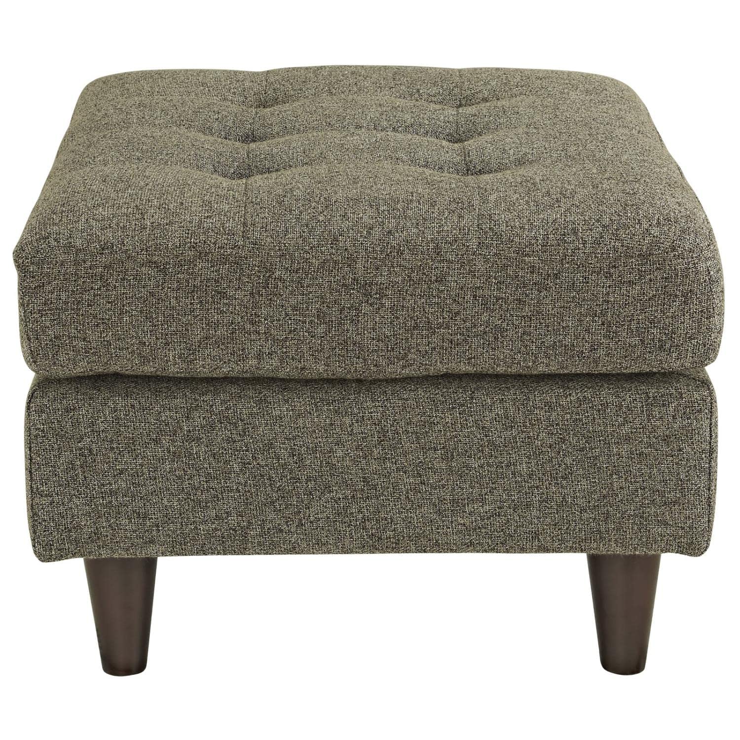 ottomans | CasaFoyer Empress Mid-Century Style Ottoman | Ultimate Comfort & Style | High-Quality Fabric | Plush Foam Padding | Stained Hardwood Legs | Box Design & Tapered Legs | Relaxation & Aesthetics | casafoyer.myshopify.com