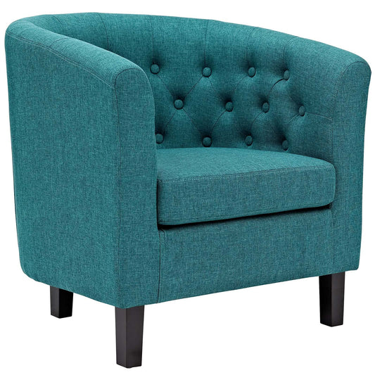 home office desk chairs | CasaFoyer Prospect Chesterfield Armchair | Luxurious & Elegant Lounge Chair | Button Tufting | Espresso Stained Legs | Teal | casafoyer.myshopify.com