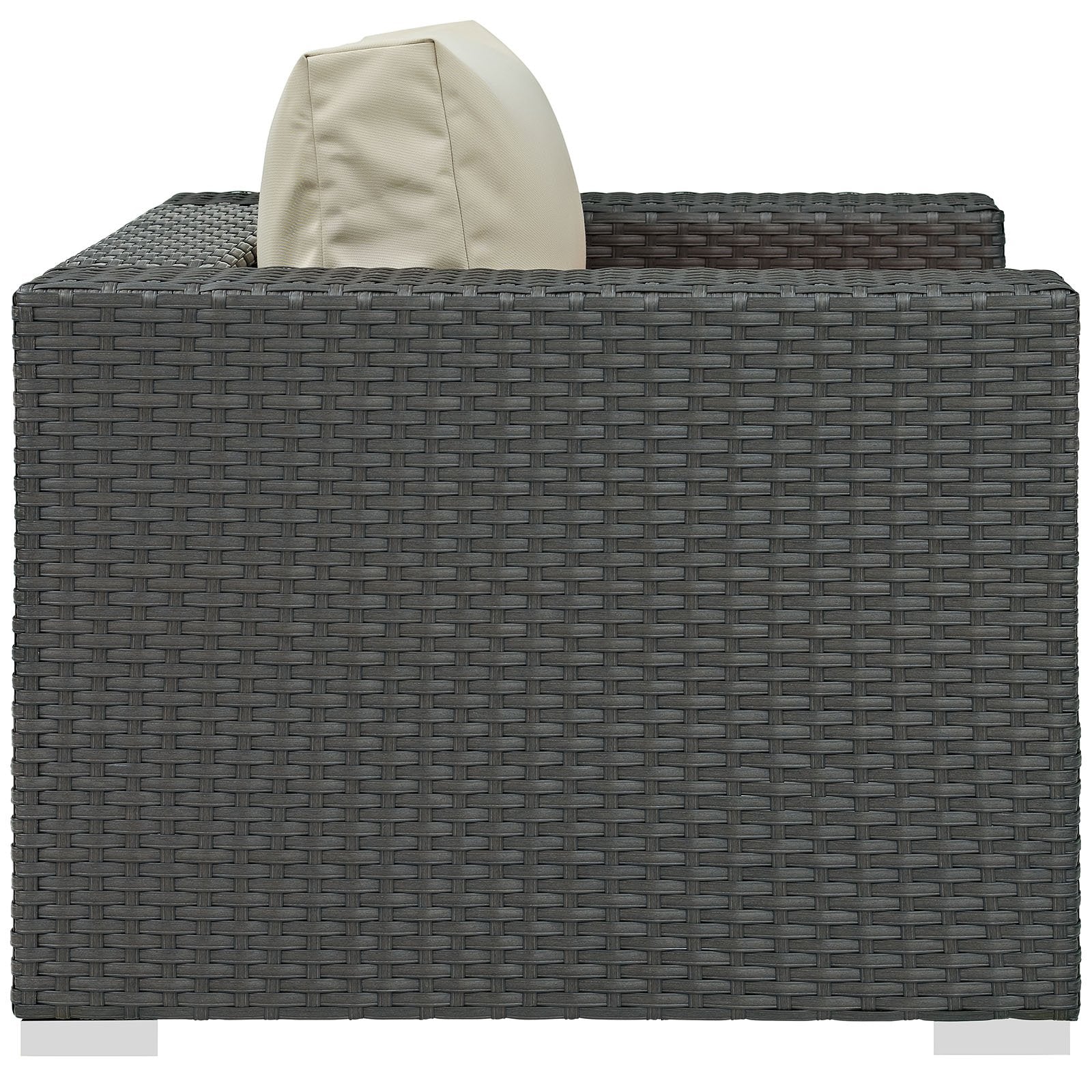 Patio Furniture Sets | Sojourn Outdoor Patio Arm Chair | Sturdy & Versatile Seating | Sunbrella Cushions | Synthetic Rattan Weave | UV Protection | Aluminum Frame | casafoyer.myshopify.com