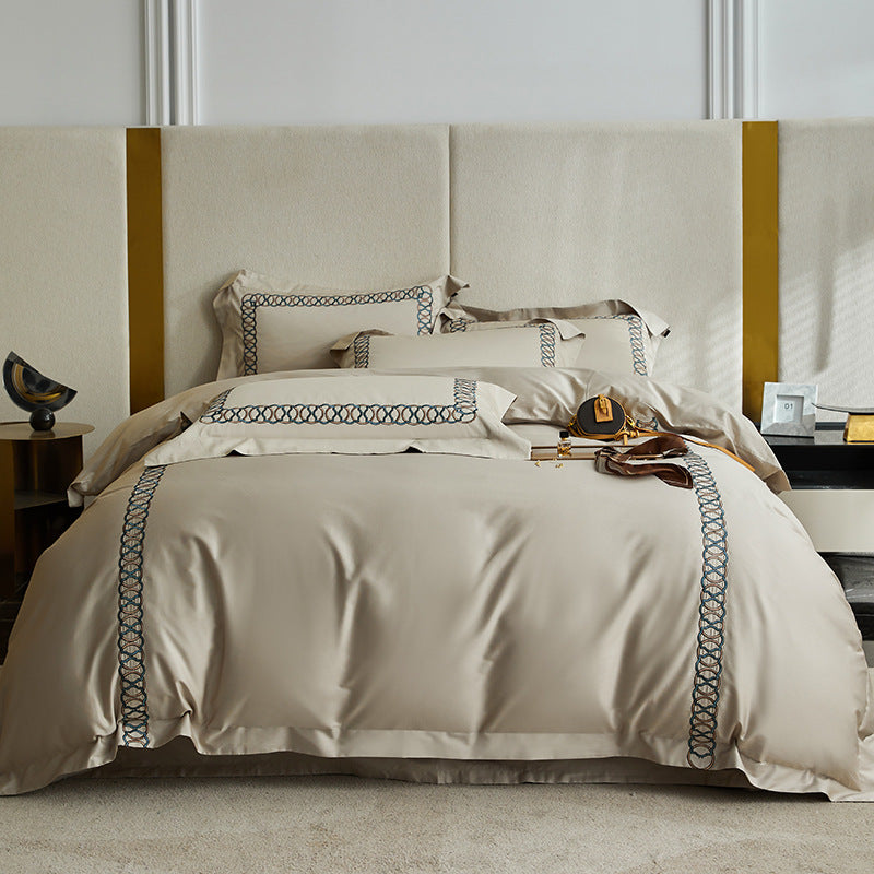 Bed Linen | CasaFoyer 120TC  Cotton Four Piece Luxury Pure Cotton Bedding set | casafoyer.myshopify.com