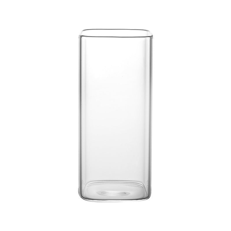 Cocktail Glass | CasaFoyer Light Square Simple Bubble Juice Cocktail Glass | casafoyer.myshopify.com