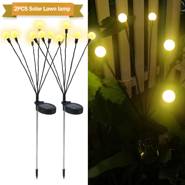 Garden Lightning | CasaFoyer Outdoor Garden Decoration Lawn Firefly Solar LED Lights | casafoyer.myshopify.com