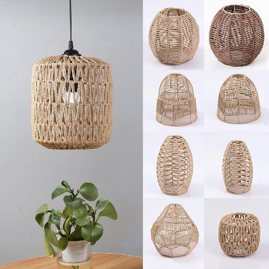 Hanging Decor | CasaFoyer Creative Paper String Woven Lamps | casafoyer.myshopify.com