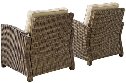 Patio Furniture Sets | CasaFoyers Bradenton Collection | All-Weather Wicker Conversational Set | Durable Steel Frames | UV & Fade Resistant Cushions | casafoyer.myshopify.com