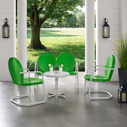 Patio Furniture Sets | Griffith Metal Outdoor Furniture Set | Nostalgic Charm, Durable & Stylish | Loveseat, 2 Chairs & Side Table | Ultimate Relaxation | casafoyer.myshopify.com