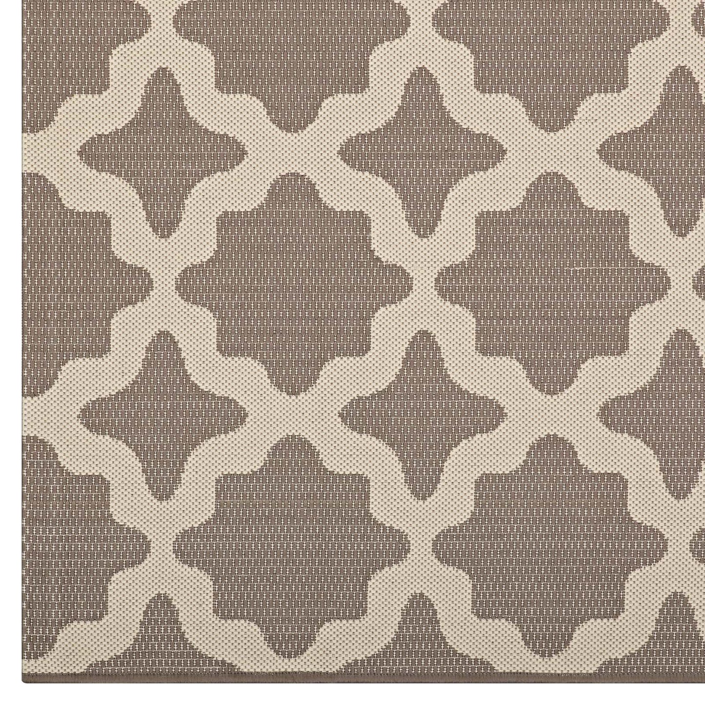 Carpet & Rugs | CasaFoyer Cerelia Moroccan Trellis 8x10 Indoor/Outdoor Area Rug | Durable, Soft, Fade-Resistant | Easy to Clean | Light & Dark Beige | casafoyer.myshopify.com