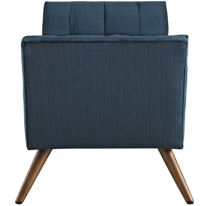 ottomans | CasaFoyer Response Collection Tufted Upholstered Bench - Azure | Meticulously Designed | Comfortable & Stylish | Tapered Wood Legs | Exceptional Quality | casafoyer.myshopify.com