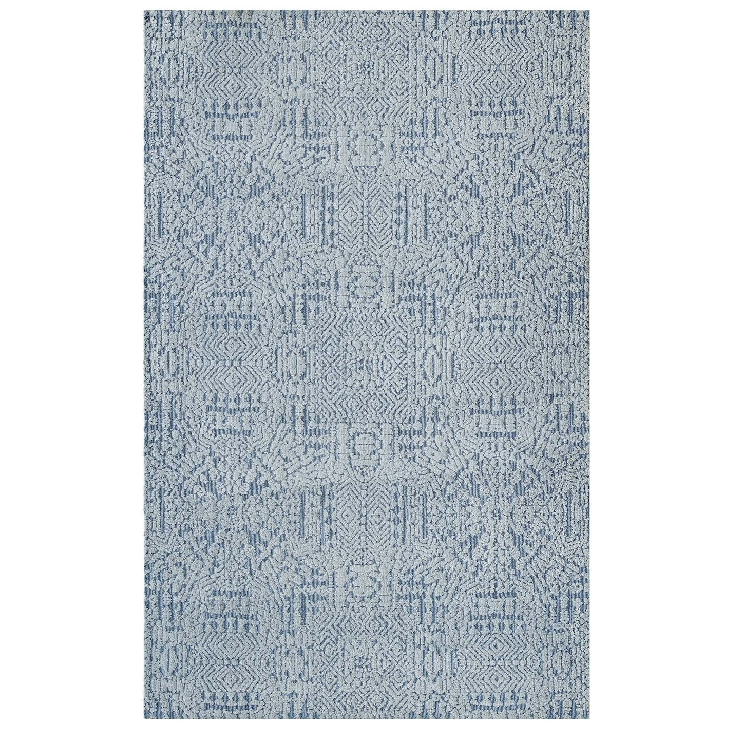 Carpet & Rugs | CasaFoyer Javiera Contemporary Moroccan Area Rug | Soft Polyester Microfiber | Durable Jute Bottom | Non-Shedding | Stain-Resistant | 8x10 Size | casafoyer.myshopify.com