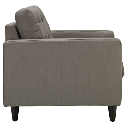 kitchen and dining room sets | CasaFoyer Empress Upholstered Sofa | Armchairs Set - Exquisite Design | Tufted Buttons | Luxurious Cushions | Granite | casafoyer.myshopify.com