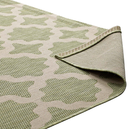 Carpet & Rugs | CasaFoyer Cerelia Moroccan Trellis Indoor/Outdoor Area Rug | Durable, Soft, All-Weather | Fade-Resistant | 5x8 | Beige/Light Green | casafoyer.myshopify.com