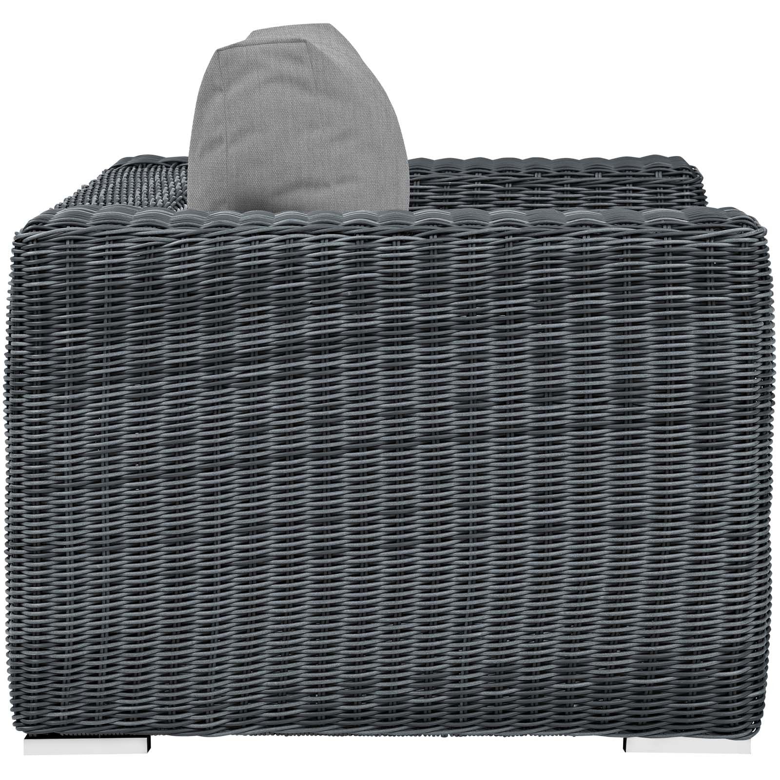 patio bistro sets | CasaFoyer Summon Outdoor Patio Arm Chair | Luxurious Comfort | Top-Notch Quality | Sunbrella Fabric | UV Protection | Sturdy Aluminum Frame | Perfect for Patio, Backyard, Poolside | Must-Have for Outdoor Enthusiasts | casafoyer.myshopify.com