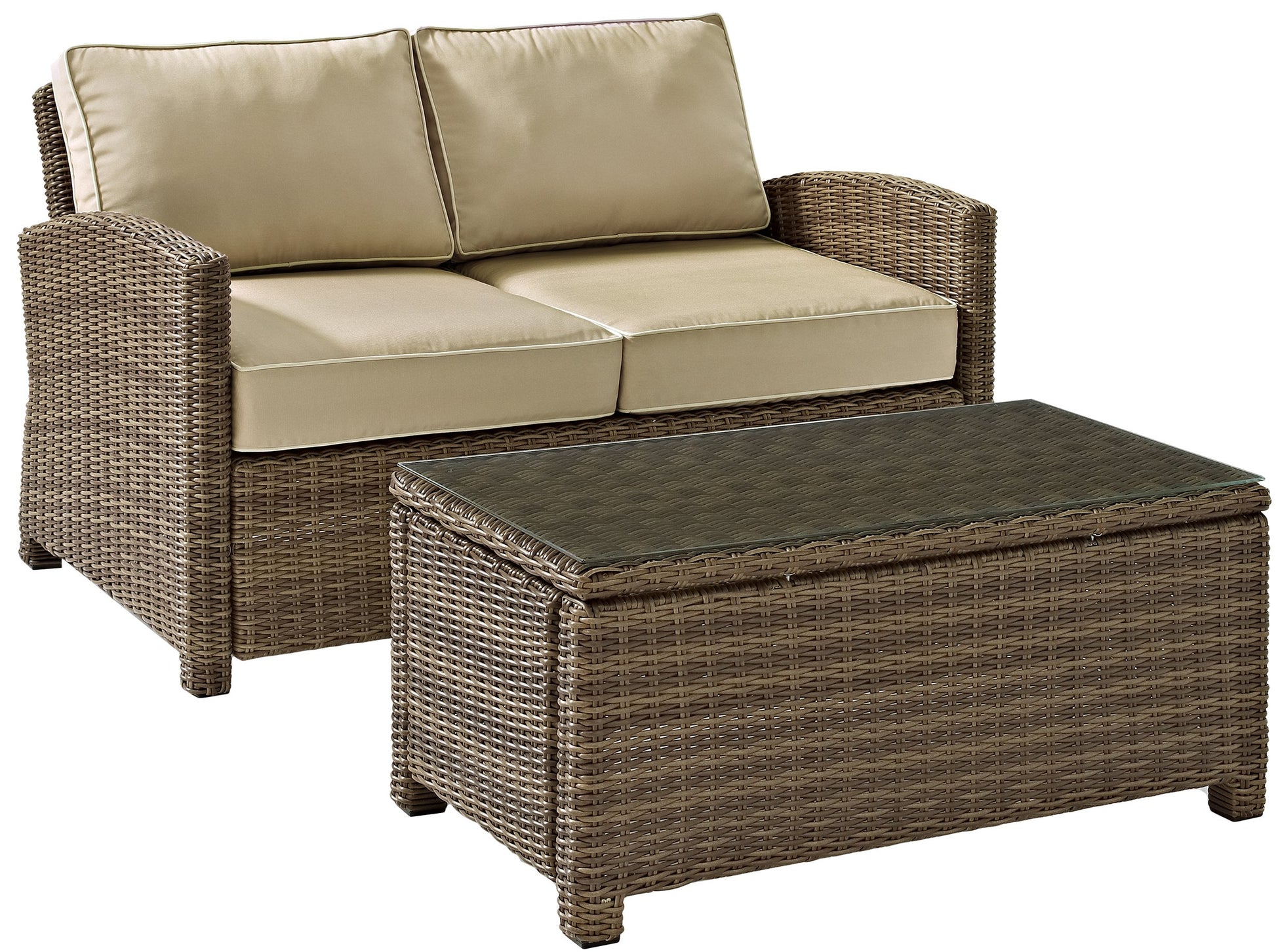Patio Furniture Sets | CasaFoyerS BRADENTON COLLECTION | All-Weather Wicker Conversational Set | Outdoor Entertainment | casafoyer.myshopify.com