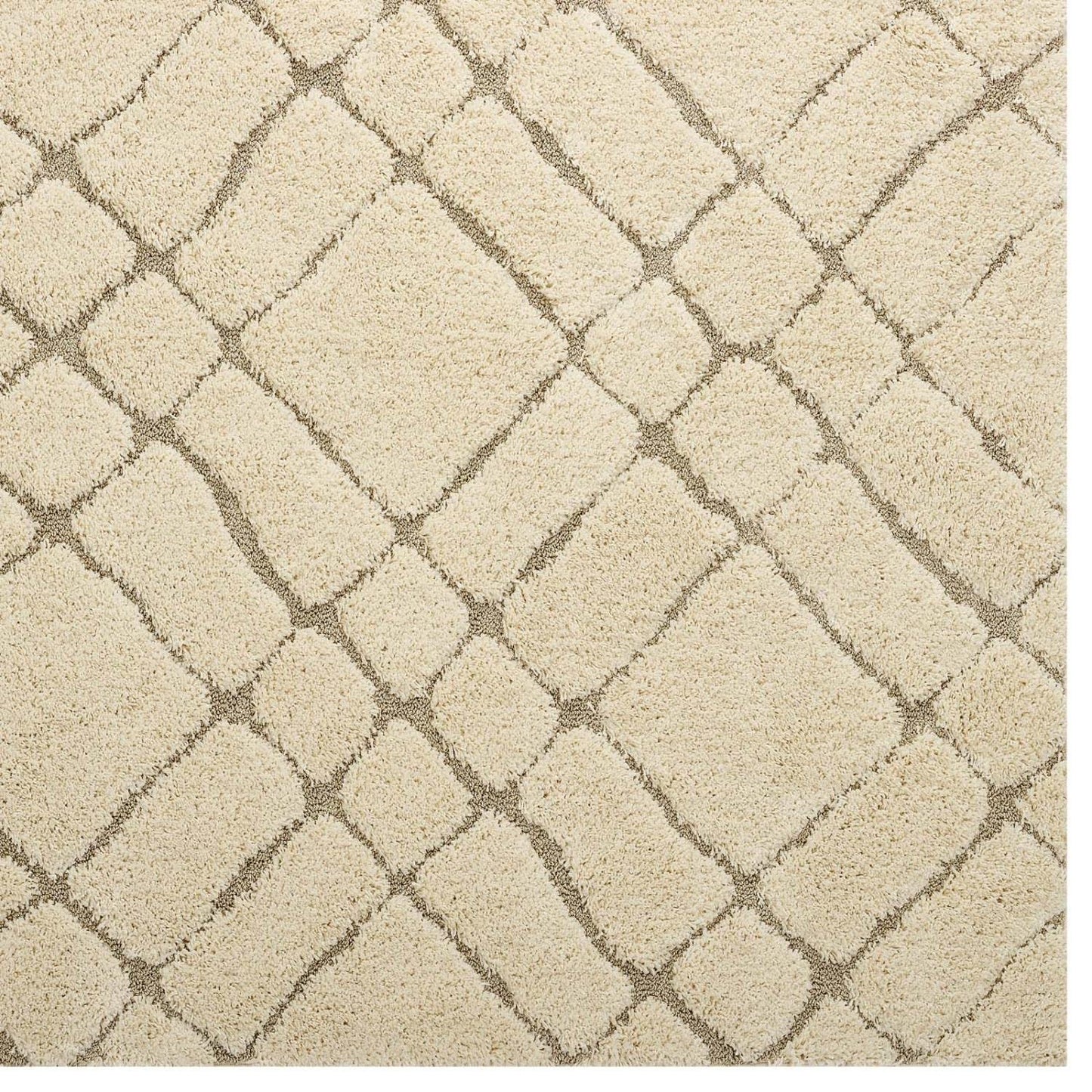 area rugs | CasaFoyer Verona Abstract Geometric 8x10 Shag Area Rug | Modern Design | Durable Polypropylene | Jute Backing | Non-Shedding | Stain-Resistant | Easy to Clean | casafoyer.myshopify.com