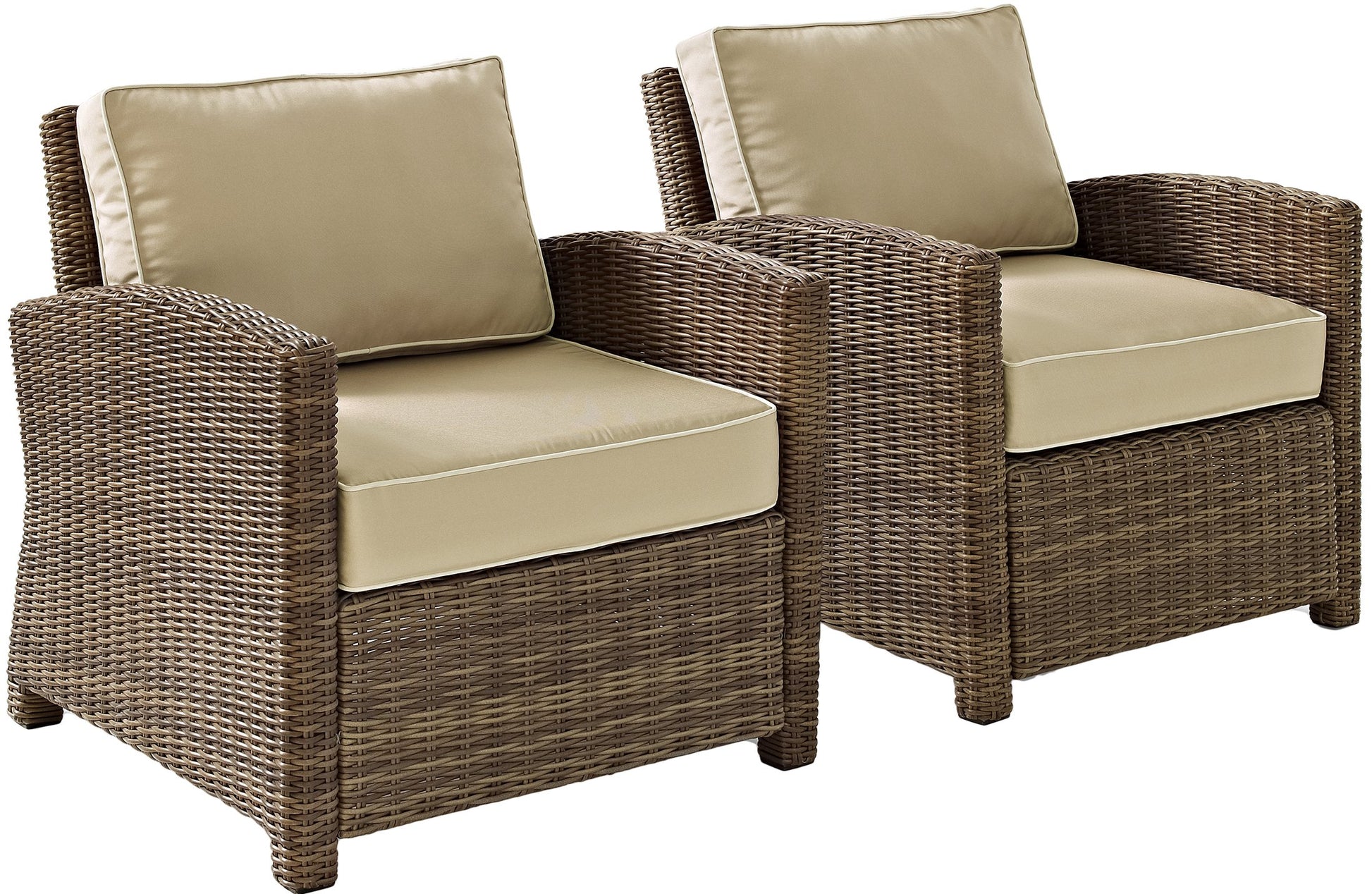 Patio Furniture Sets | CasaFoyers Bradenton Collection | All-Weather Wicker Conversational Set | Durable Steel Frames | UV & Fade Resistant Cushions | casafoyer.myshopify.com