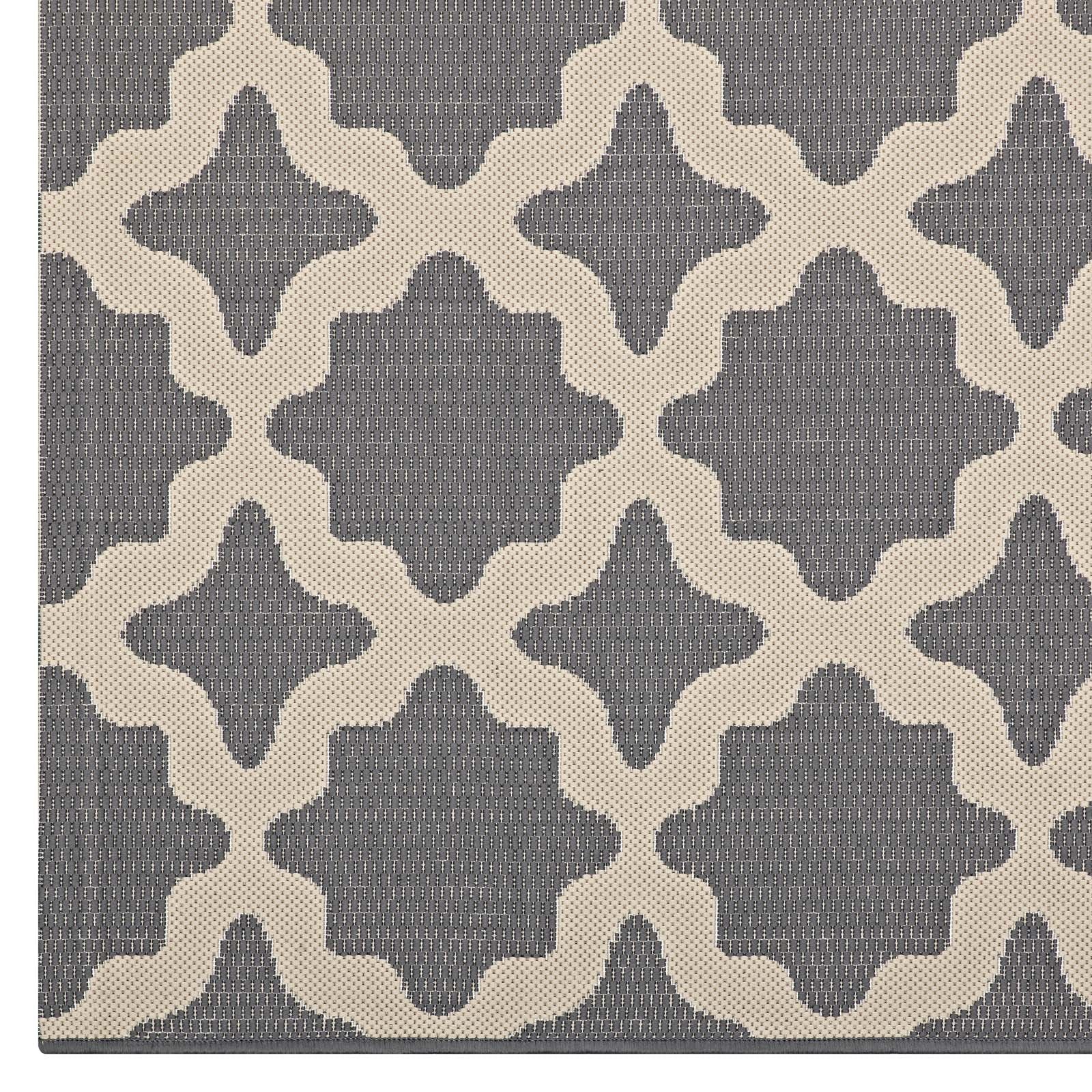 Carpet & Rugs | CasaFoyer Cerelia Moroccan Trellis Indoor/Outdoor Area Rug | Durable, Fade & Stain Resistant | 8x10 | Gray/Beige | casafoyer.myshopify.com