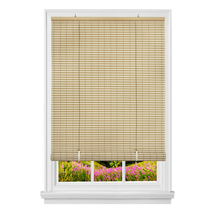 Curtains, Blinds & Shades | CasaFoyer Cordless Veranda Vinyl Oval Roll Up Blind | Privacy & Light Diffusion | Indoor/Outdoor Use | Child & Pet Safe | Easy Height Adjustment | Desert/Almond | 48x72 | casafoyer.myshopify.com