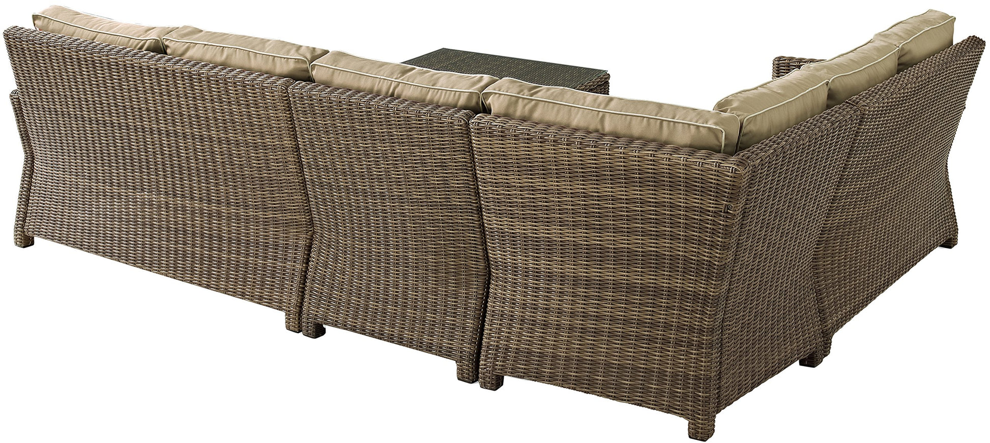 Patio Furniture Sets | CasaFoyers Bradenton Collection | All-Weather Wicker Sectional | Modular Design | UV-Resistant Cushions | Sturdy Steel Frames | casafoyer.myshopify.com