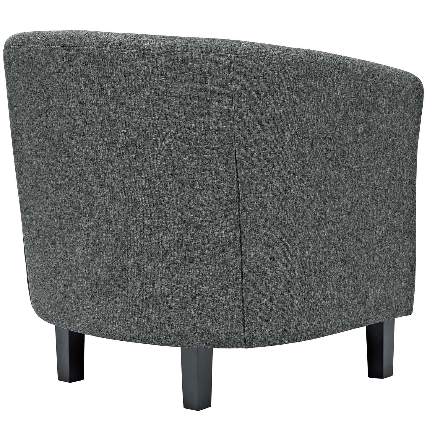 home office desk chairs | CasaFoyer Prospect Armchair | Chesterfield Design | Modern Elegance | Button Tufting | Espresso Stained Legs | Plush Foam Padding | Gray | casafoyer.myshopify.com