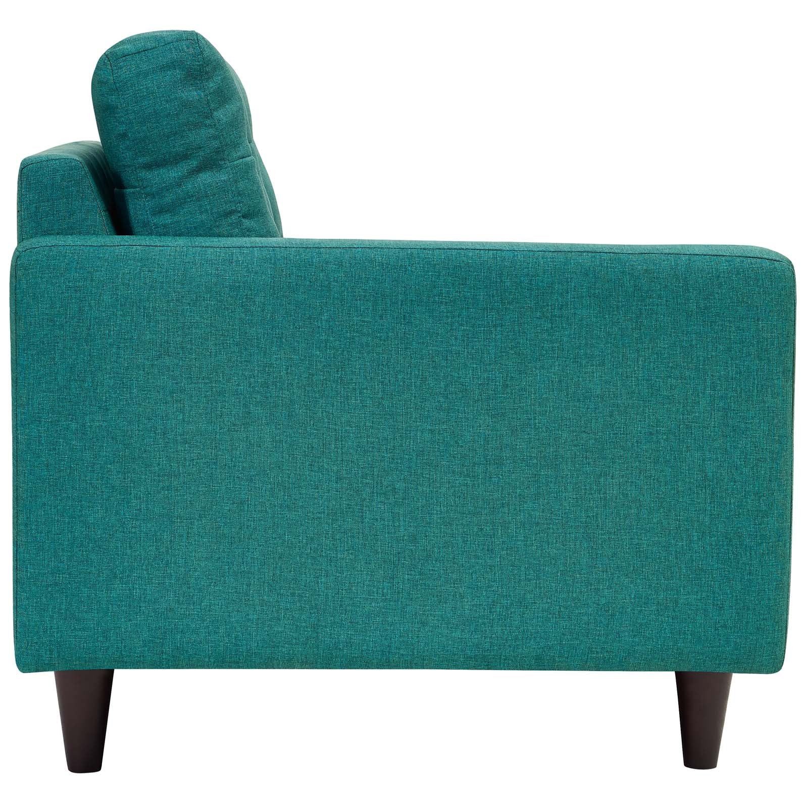 sofas | CasaFoyer Empress Left-Facing Loveseat | Exquisite Design | Tufted Buttons | Luxurious Cushions | Elegant Armrests | Teal | casafoyer.myshopify.com