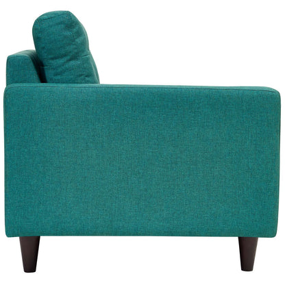sofas | CasaFoyer Empress Left-Facing Loveseat | Exquisite Design | Tufted Buttons | Luxurious Cushions | Elegant Armrests | Teal | casafoyer.myshopify.com