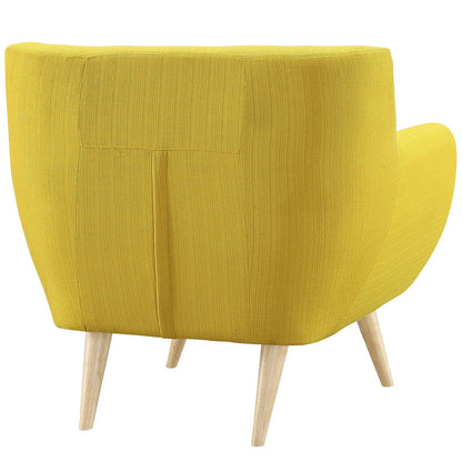 home office desk chairs | CasaFoyer Wholesale | Luxurious Dual Cushion Armchair | Plush Upholstery | Solid Wood Dowel Legs | Mid-Century Design | Remark Armchair | casafoyer.myshopify.com