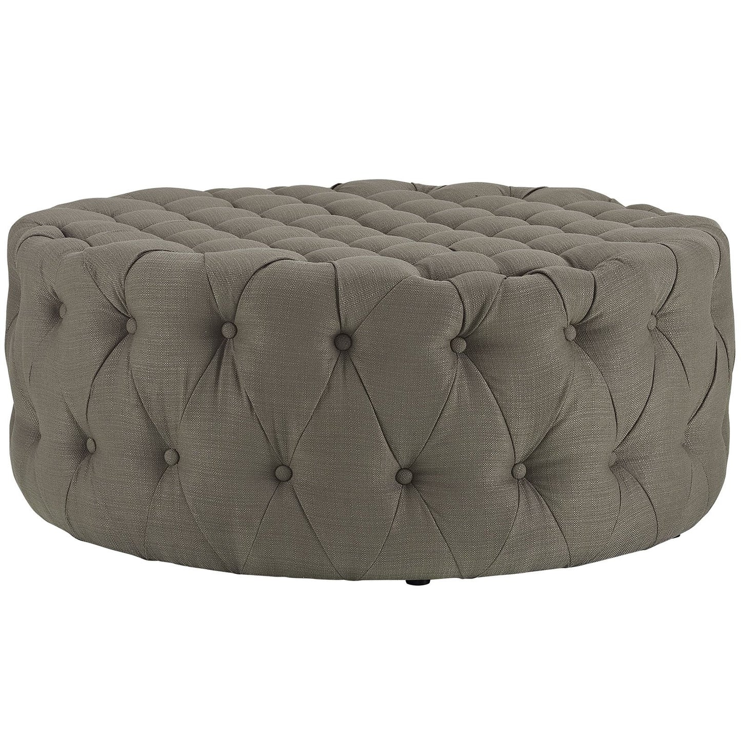 ottomans | CasaFoyer Amour Round Ottoman | Elegant Tufted Design | Comfortable & Durable | Perfect for Home or Office | Includes One Ottoman | casafoyer.myshopify.com