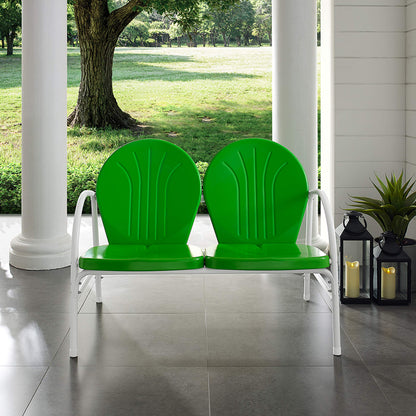Sofa & chair Sets | Griffith Metal Outdoor Loveseat | Nostalgic Design | Durable Steel | Scorching Summer Resistant | casafoyer.myshopify.com